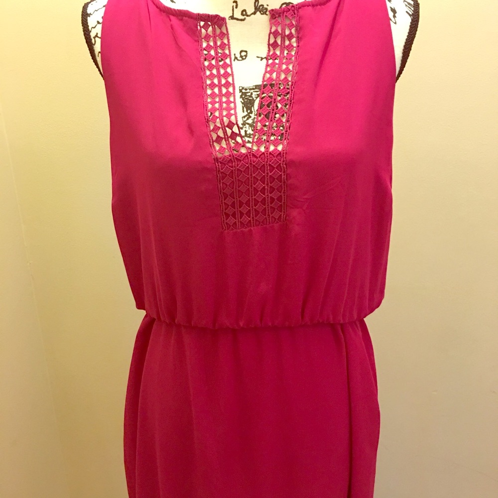 Dark Pink Dress